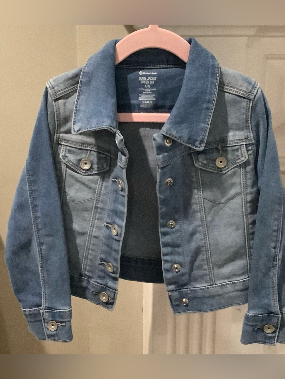 Kids Denim Jacket - Light Blue